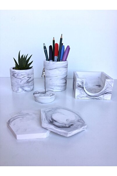 PAYATASARIM Set de birou Suport stilou Suport pentru note și suport pentru bl...