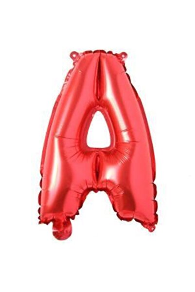 kidspartim بالون فويل أحمر حرف A 16 Inc 40 سم