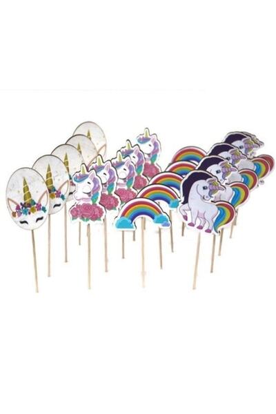 Yavuz Süs 20'li Unicorn Konseptli Kürdan Seti