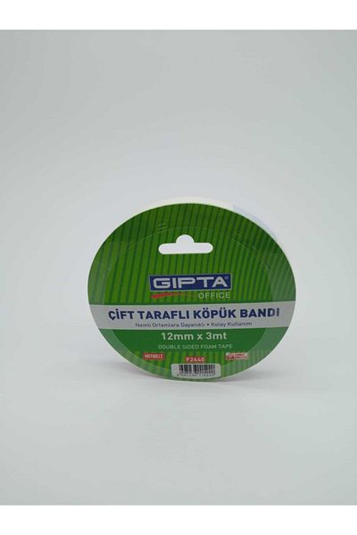 Gıpta Double Sided Foam Tape 12mm*3mt F2640