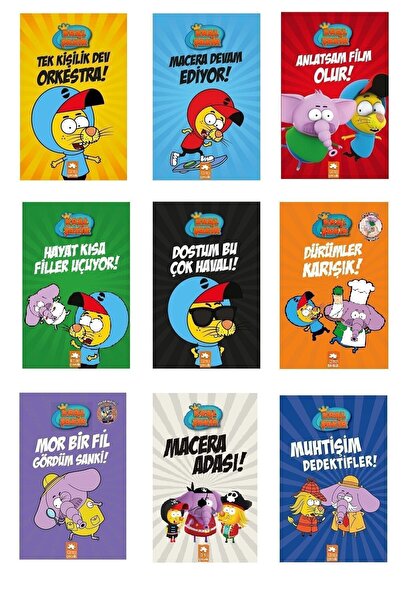 Eksik Parça Yayınları Kral Şakir Maceraları 9 Kitap Ciltli Set