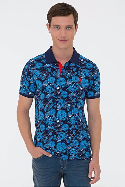 U.S. Polo Assn. Ανδρικό μπλουζάκι Navy Blue