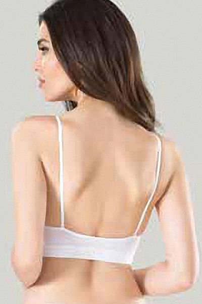 Miss Fit Non-wired Capless Strappy Seamless Laser Cut Bra 1