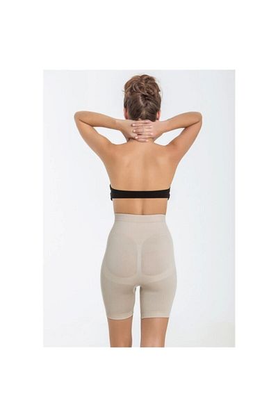 Miss Fit Women's Skin Seamless Cuffed Double Layer Corset