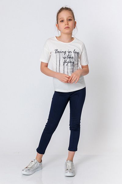 incity Girl's Navy Blue Trousers