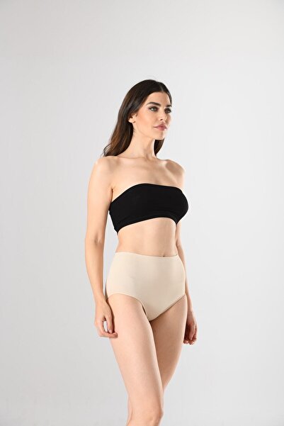 Miss Fit Γυναικεία Skin Seamless Ψηλόμεση Bato Slip εσώρουχα Basic Seamless
