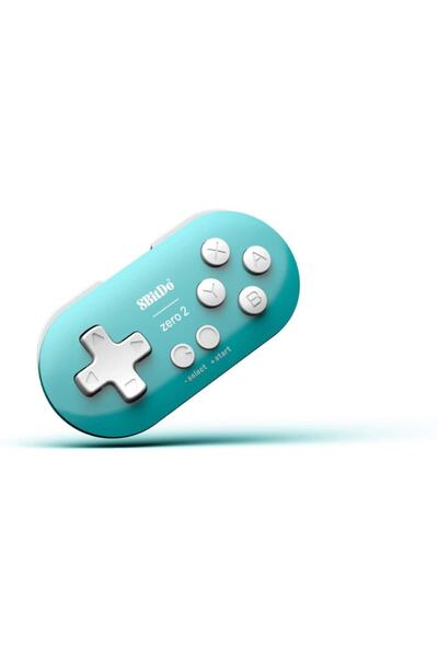8Bitdo Turkuaz Zero 2 Bluetooth Oyun Kolu Nintendo Switch, Pc, Mac Os, Android