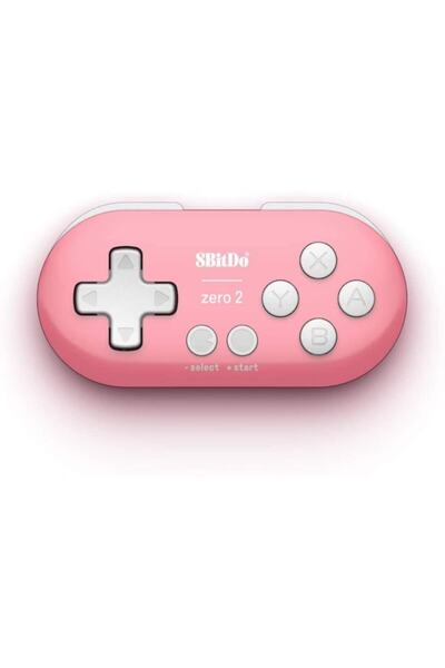 8Bitdo Pembe Zero 2 Bluetooth Oyun Kolu Nintendo Switch, Pc, Mac Os, Android
