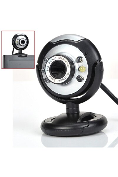 Angel Eye General Home Mikrofonlu Led Işıklı Webcam Bilgisayar Kamerası