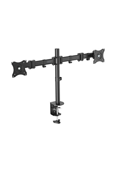 Digitus Dıgıtus Sıkıştırmalı Üniversal Çiftli Monitör Tutacağı Max27"