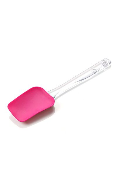 Pazarika Plastic Handle Silicone Spatula Fuchsia