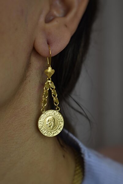 Güler Kuyumculuk Çeyrek Altın Küpe