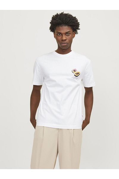 Jack & Jones T-shirt Printed Round Neck T-shirt