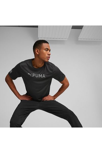 Puma تي شيرت مناسب للجنسين بشعار 52309801
