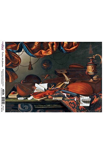 Cadence ديكوباج نحاس - مجموعة الآلات الموسيقية، Mi006 30*42 سم