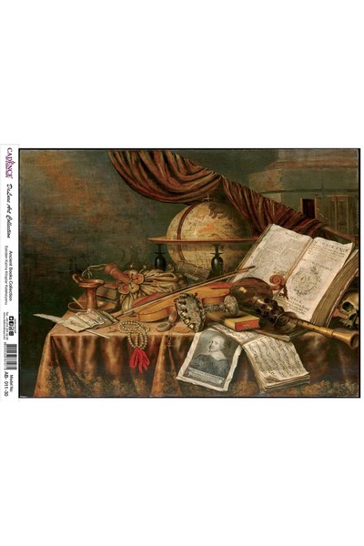 Cadence Ab 11 Eskiden Kalma Kitaplar Koleksiyonu Pirinç Dekopaj 30x42