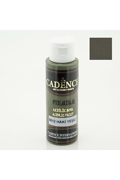 Cadence Premium Akrilik 8012 Haki Yeşili 70 ml