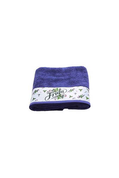 T.Concept Χόμπι Frida Kahlo Lena Χέρι, Πετσέτα κεφαλιού Navy Blue 50x90