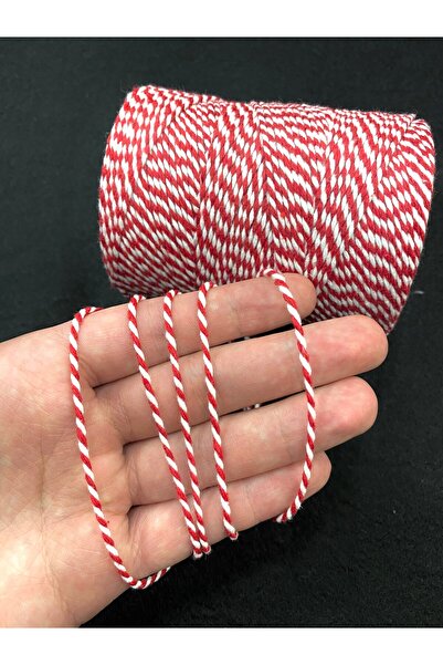T a n s e l T u h a f i y e Marteniçka Ipi 10 Metre - Bileklik Ipi - Paketleme Ipi - Bağlama Ipi - Hediyelik Ip