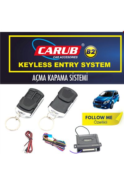OTOMOR AKSESUAR CARUB ON/OFF CENTRAL LOCK SYSTEM WITH COVER FOLLOWME FEATURE BR4602417