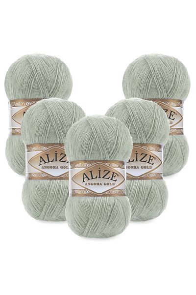 Alize Angora Gold 5 τεμαχίων 515 Mold Green Πλεκτό νήμα