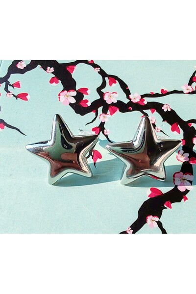 İLKYAZ AKSESUAR yıldız çivili  küpe