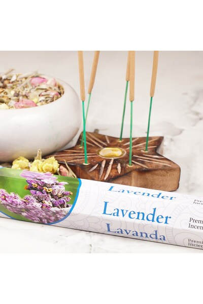 Aromatika Lavender Doğal Premium Çubuk Tütsü