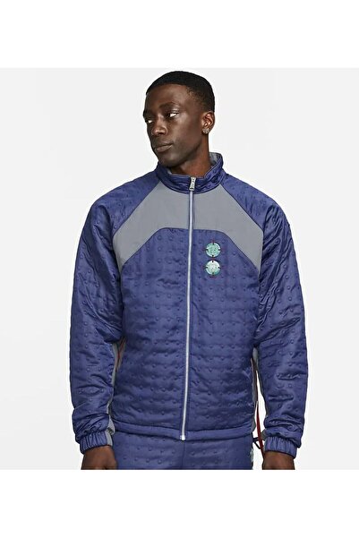 Nike Air Jordan CLOT Woven Full Zip Ceket Lacivert Kırmızı DJ9742-414