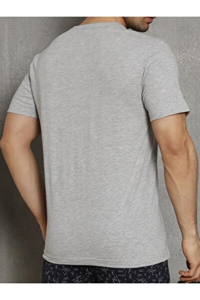 CLQTH Ανδρικό σετ πιτζάμας με μαλακή υφή, Premium, σορτς τσέπης