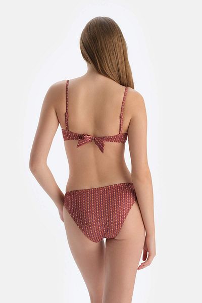Dagi Braunes Bikinioberteil mit Bügel