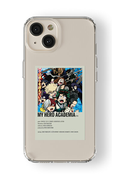 Multitronic Iphone 13 Uyumlu My Hero Academia Palaroid Poster Tasarım Baskılı...