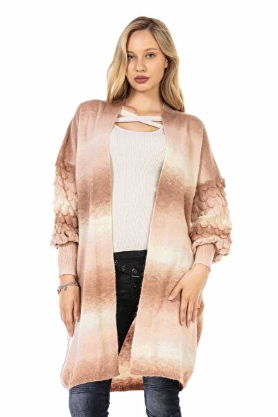 Cipo&Baxx Wp221 Oversize Balloon Sleeve Women's Cardigan
