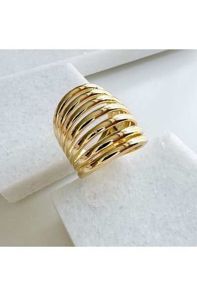 CHARMLUCKY Row Row Ring