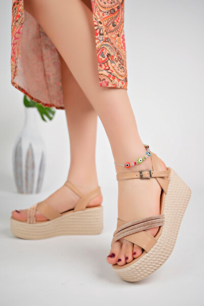 TOLGSHOES ΓΥΝΑΙΚΕΙΑ ΣΑΝΔΑΛΙΑ ΜΕ ΣΦΗΝΑ ΜΕ ΤΑΚΟΥΝΑ