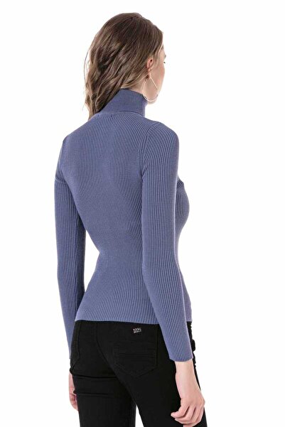 Cipo&Baxx Wp227 Women's Turtleneck Sweater