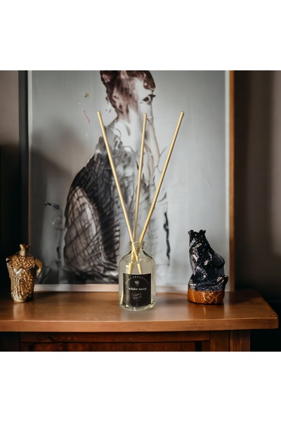 mislinapearls Beyaz Sabun Oda Kokusu Esansiyel Uçucu Yağ 50ml White Soap Bambu