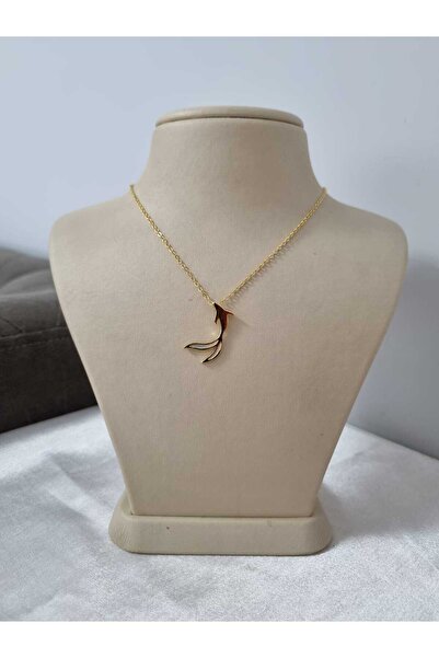 AntiqueMiyuki MİNELİ BALIK UÇLU KOLYE