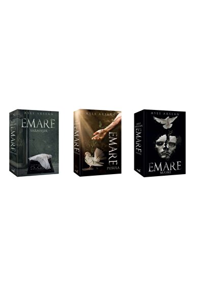 İndigo Kitap EMARE PUSULA, SARMAŞIK,MASKE SET