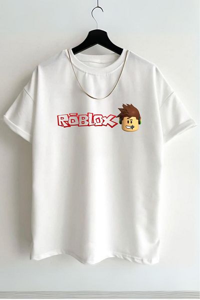 AMMA Μπλουζάκι Unisex Roblox Printed 100% Cotton Premium Fabric