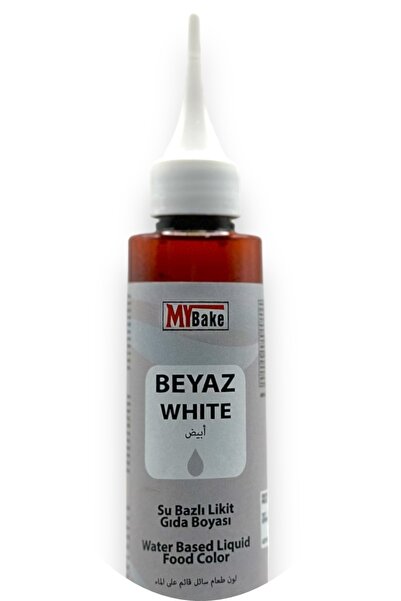 MY BAKE MyBake Beyaz Su Bazlı Likit Sıvı Gıda Boyası 250 gr