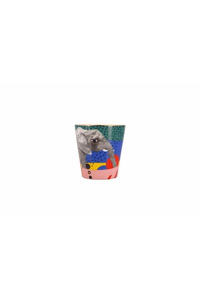 Porland Wild Life Elephant Glass 320cc 04alm00s260