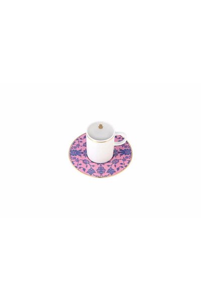 Porland Glamorous Pink Coffee Cup with Saucer 85cc 04a P021740