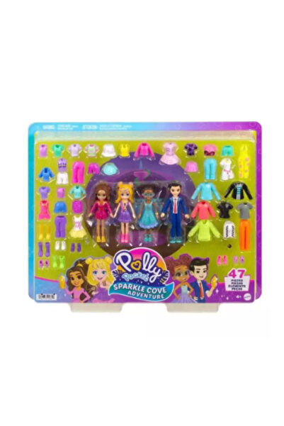 mattel Polly Pocket ve Arkadaşları Kombin Eğlencesi Oyun Seti HKW10
