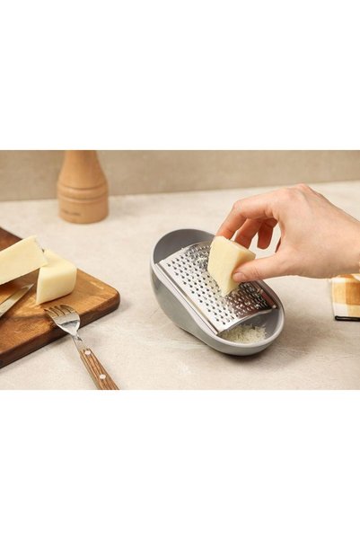 Porland Conforte Anthracite Grater with Chamber 400 ml 04sty009109