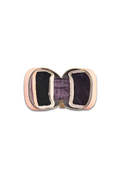 GUARD Pudra Fermuarlı Deri Mini Aksesuar Çantası