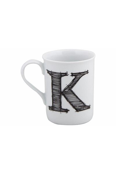 Porland Letter (K) Mug 285 Cc 04a P016111