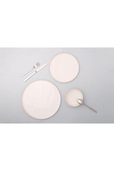 Porland Chopin Platin 18 Parça 6 Kişilik Yemek Takımı 04alm006715