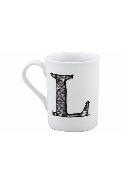 Porland Letter (L) Mug 285 Cc 04a P016113