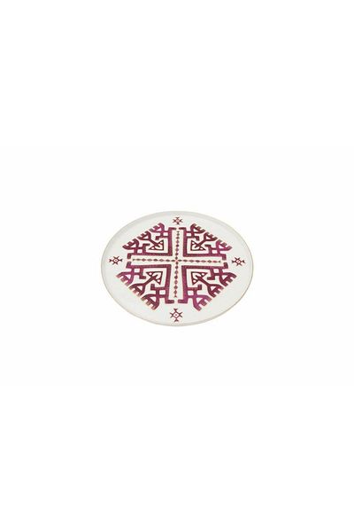 Porland Arabesque Desen6 Flat Plate 18 Cm 04alm005993