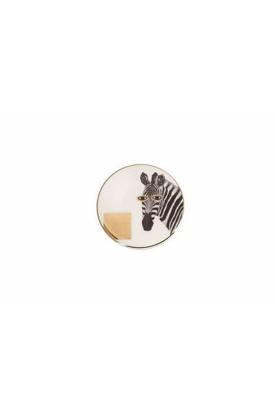 Porland Wild Life Zebra Coaster 10x10 Cm 04alm006624